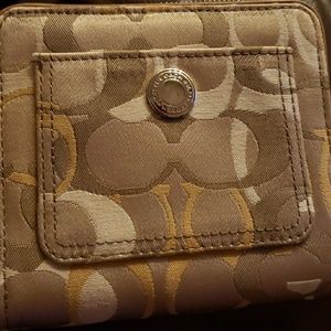 Authentic coach wallet